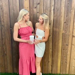 Intermix pink dress- no longer available.